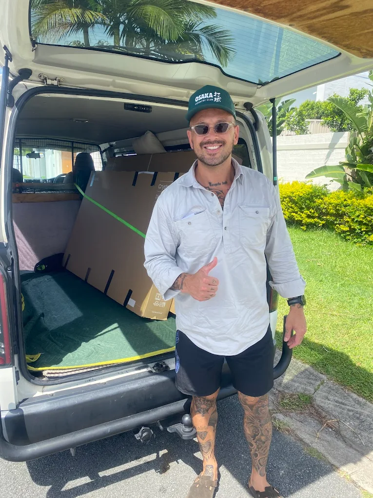 Furniture transport van